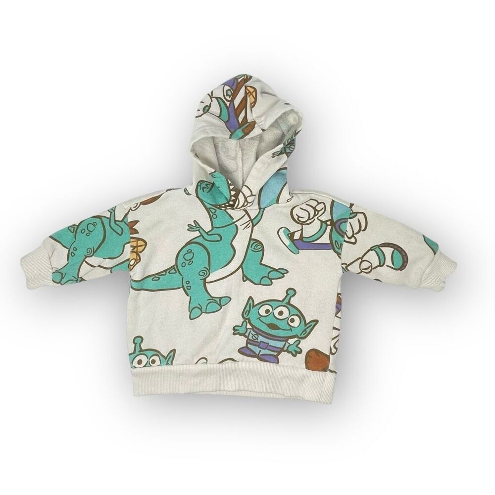Disney Pixar Toy Story Sweatshirt Buzz Lightyear Hoodie Toddler Size 18 Months